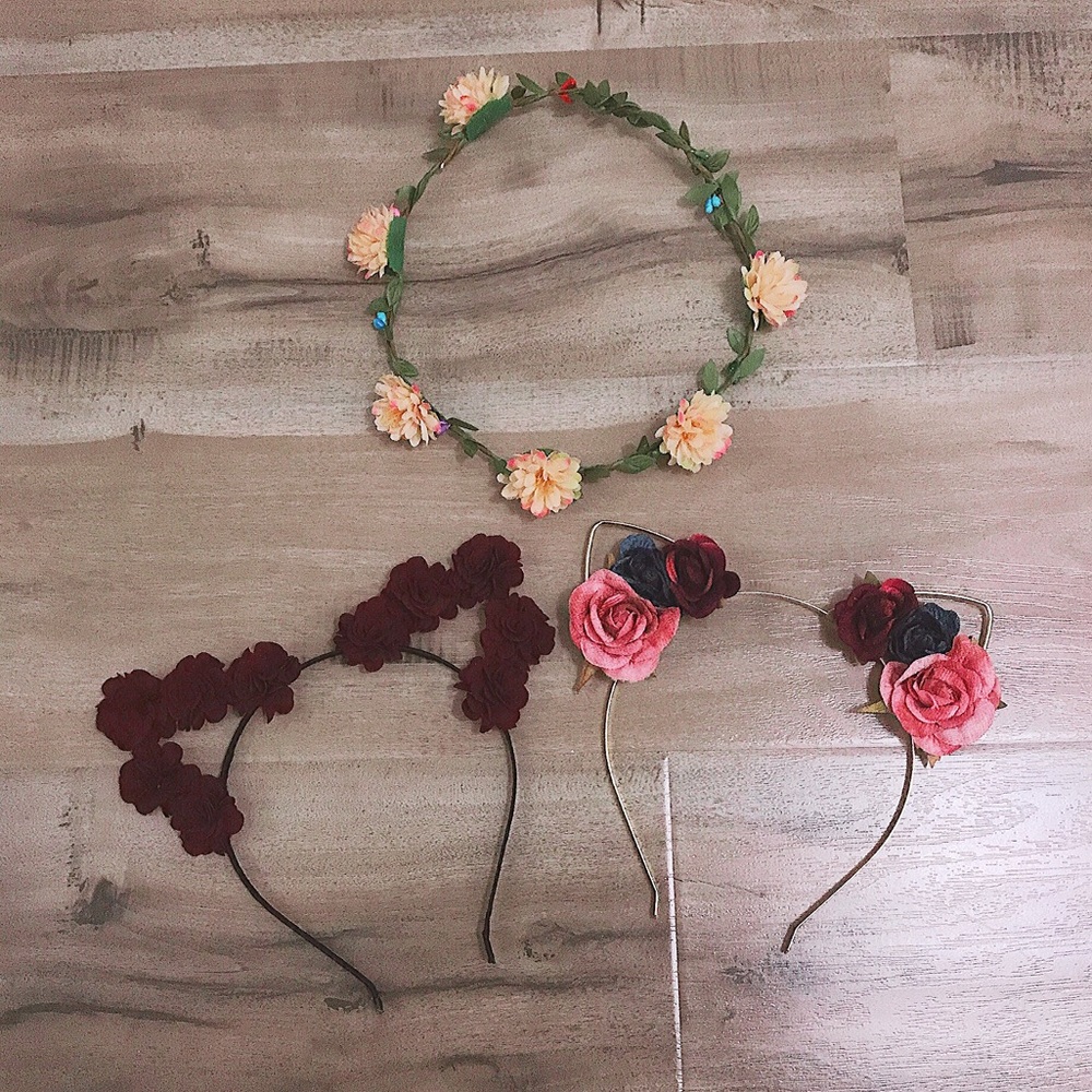 Floral Headband Set